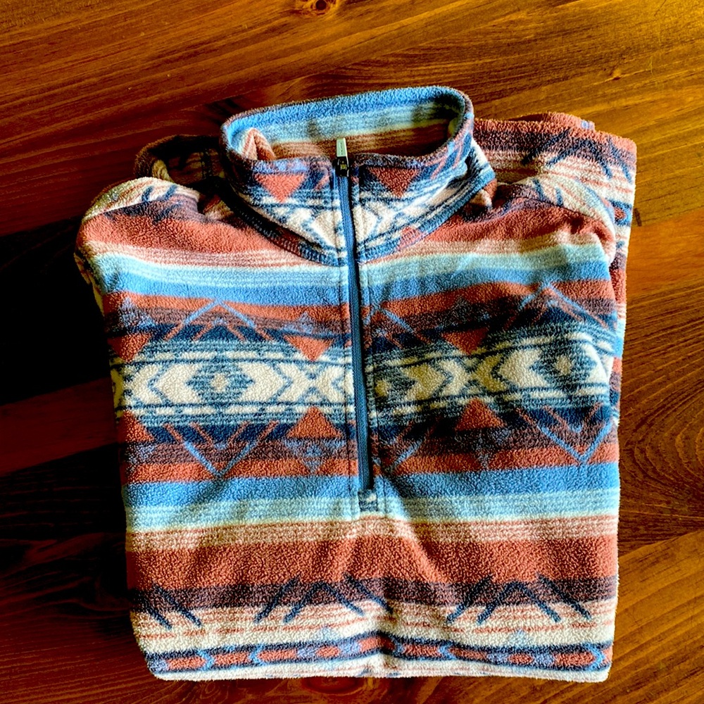 Eddie Bauer Fleece Half Zip Up XS